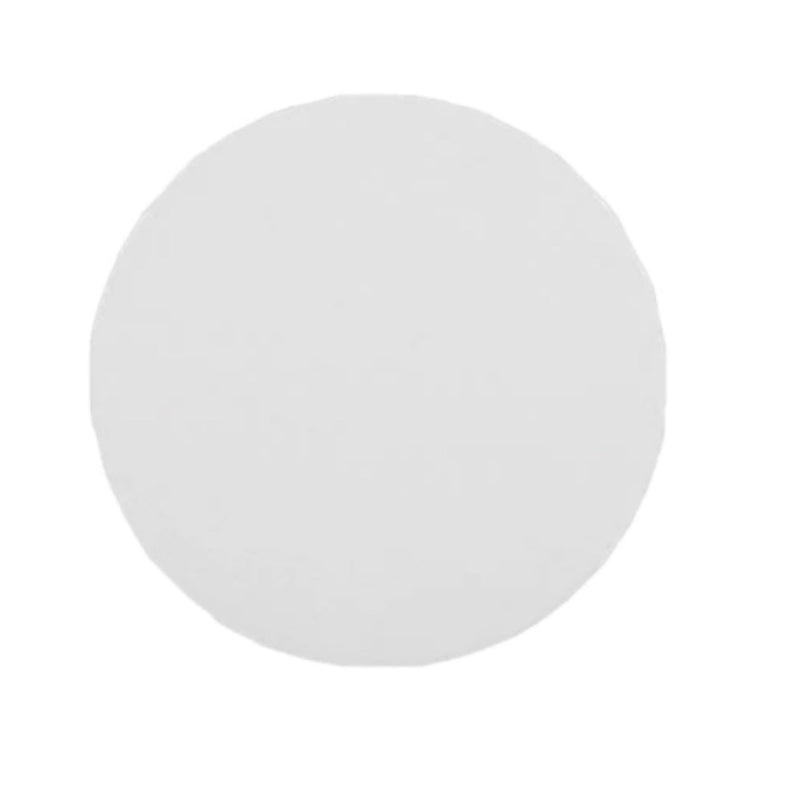 SINGLE White Round Cake Boards - 1/4 " thick