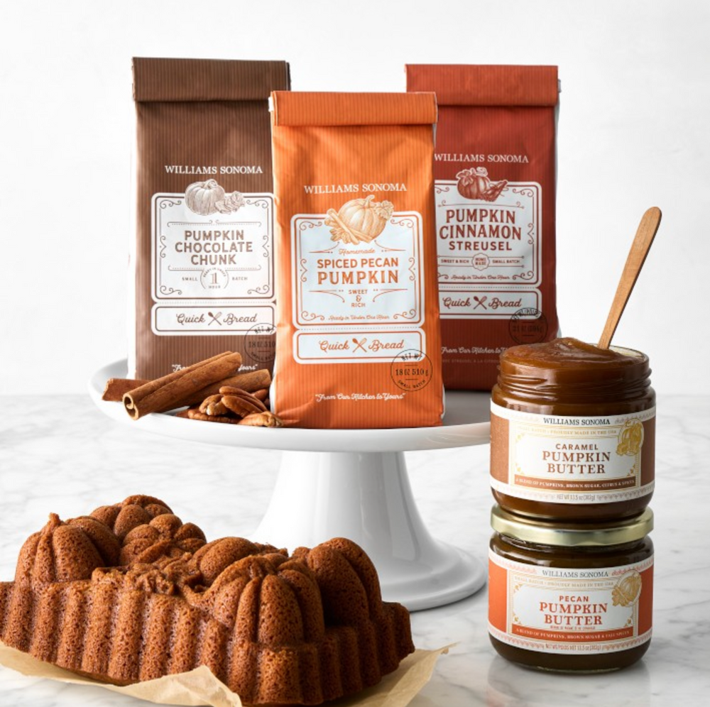 Williams Sonoma Pumpkin Cinnamon Streusel Quick Bread Mix