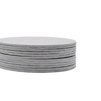 BULK ROYAL White Round Cake Boards -  1/4 " thick