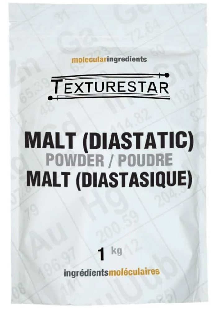 Texturestar Diastatic Malt Powder (Malted Milk) - 1Kg (2.2Lb) | Dry Baking Powder