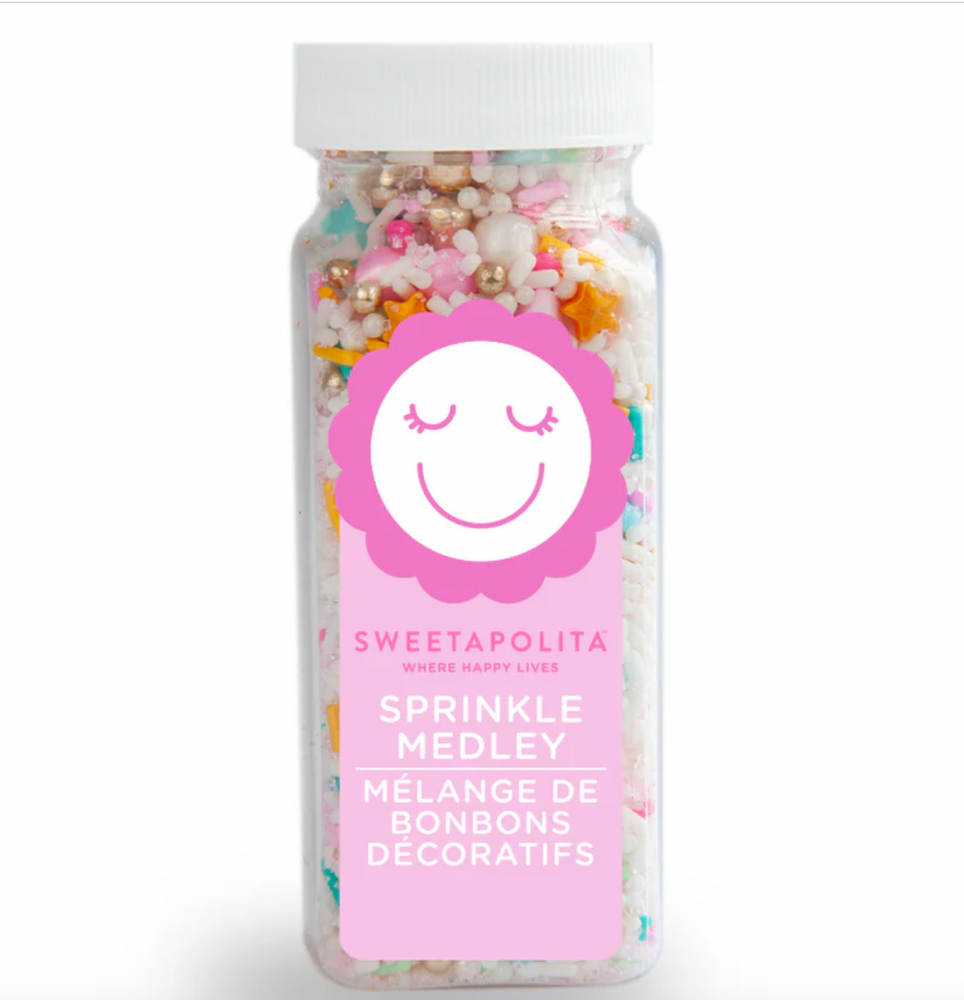 SWEETAPOLITA - GINGERBREAD LANE SPRINKLE MEDLEY BOTTLE 100GR