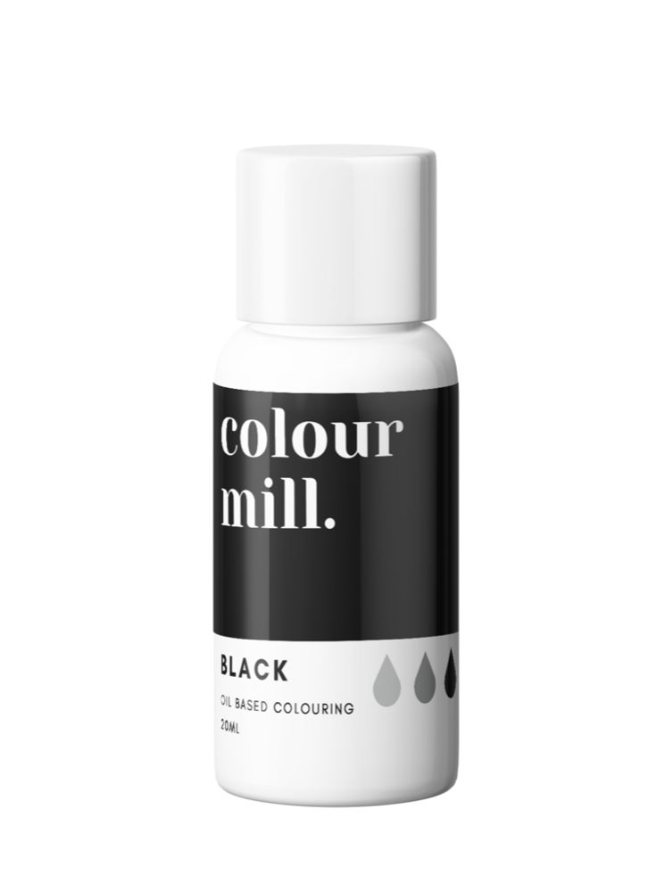 Colour Mill Oil Based Colouring 20ml Black