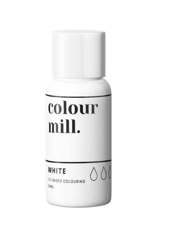 Colour Mill Oil Based Colouring 20ml White