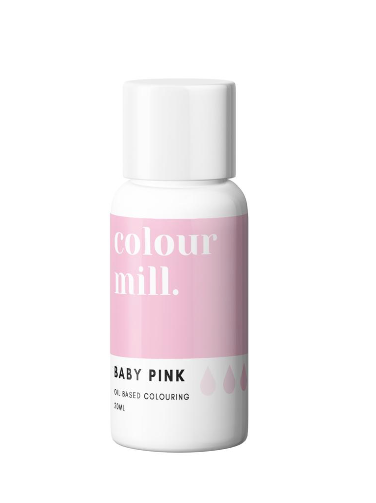 Colour Mill Oil Based Colouring 20ml Baby Pink