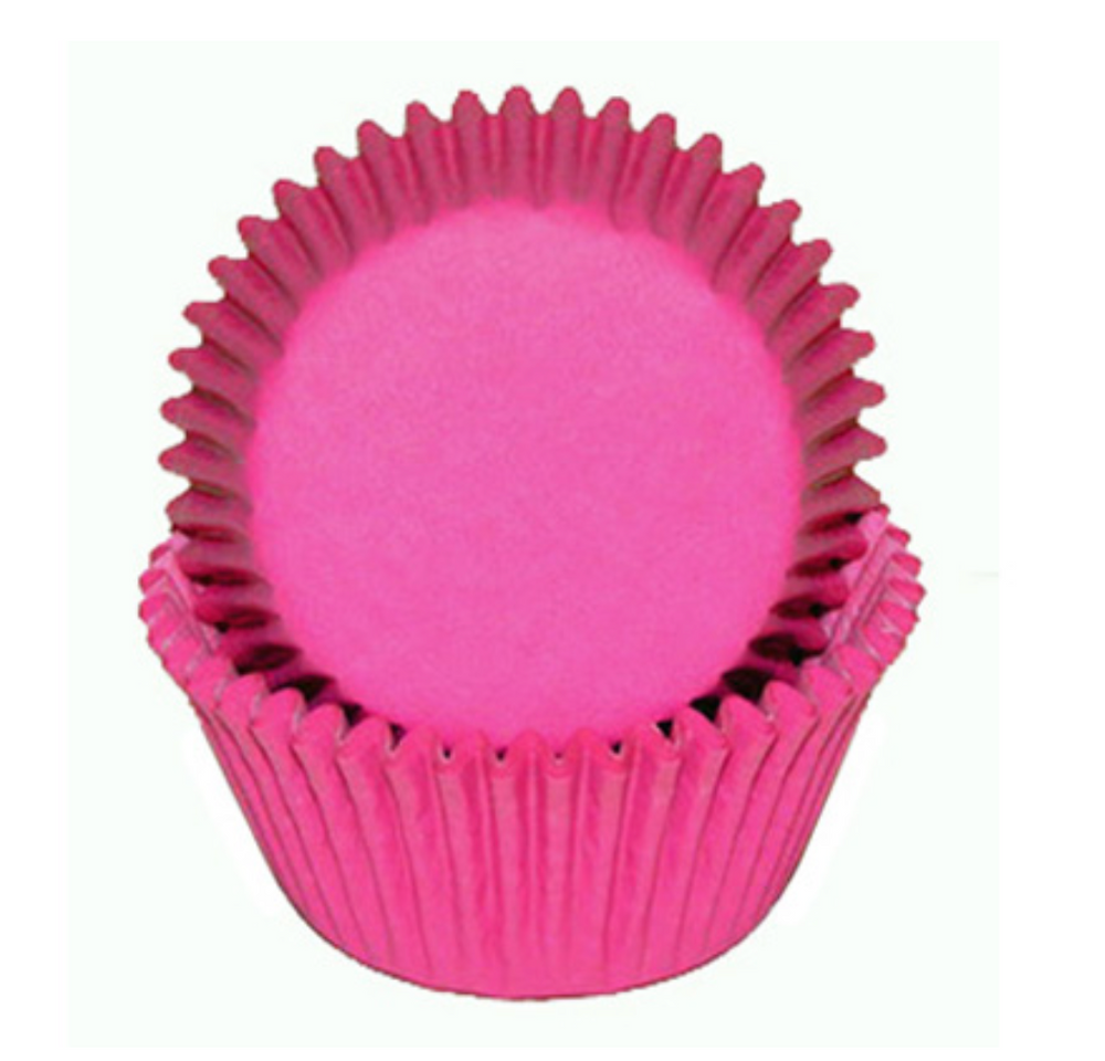 Glassine Baking Cups - Pink
