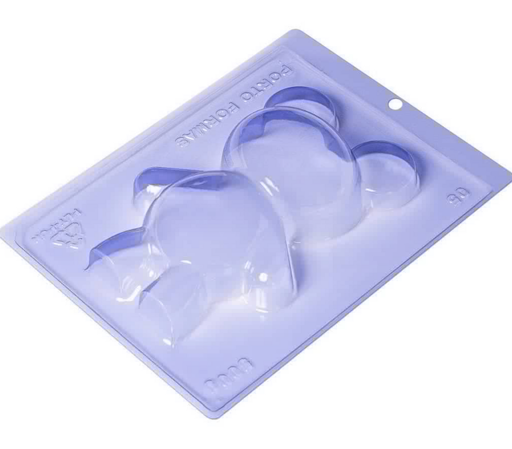 3D Teddy Bear Chocolate Mold