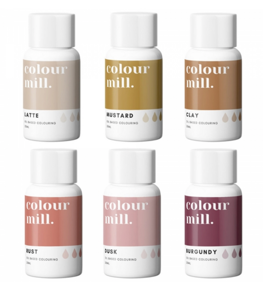 Colour Mill Oil Based Colouring - Desert Pack 20ml 6 Pack