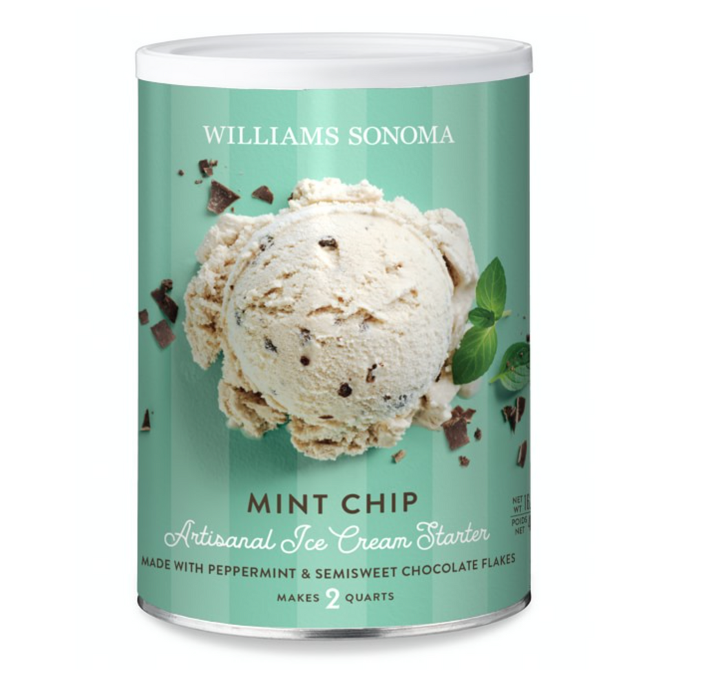 Williams Sonoma Ice Cream Starter - Mint Chip, Homemade Ice Cream