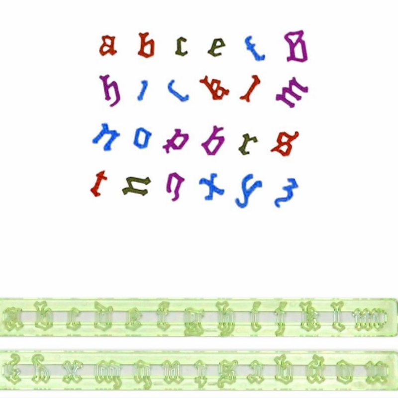 FMM Alphabet Tappits - Old English Lower case