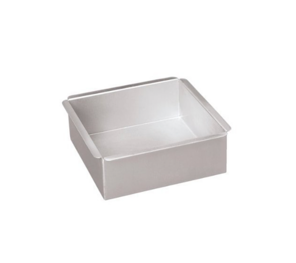 Parrish Magic Line Square Cake Pans – 3" Deep | Made in USA