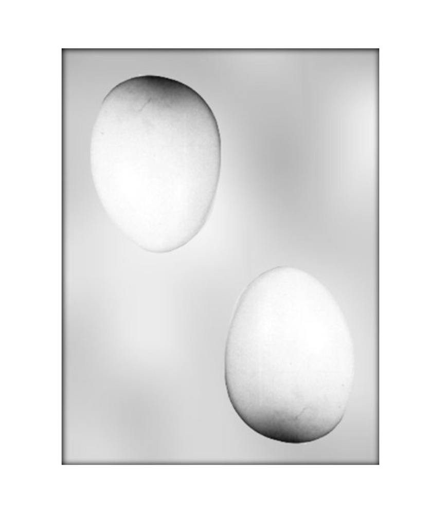 3D Easter Egg Chocolate Mold – 4" (3"x4"x3"), 2 Cavities, FDA Approved