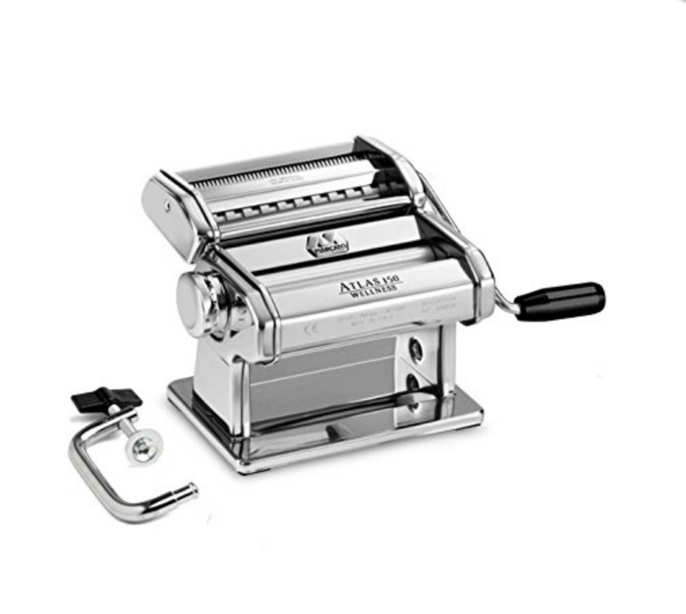 Marcato Atlas Pasta Machine, Made in Italy, Silver