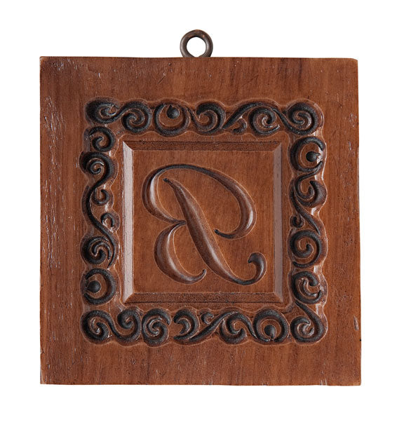 Monogram Springerle Cookie Mold