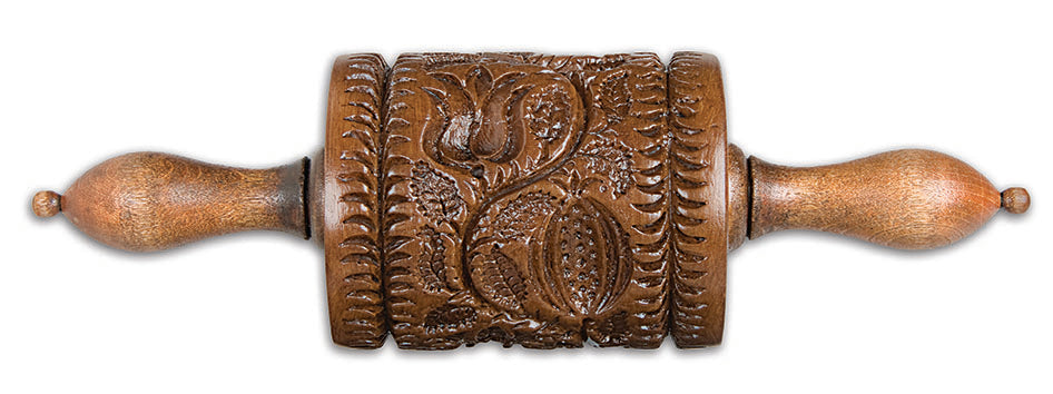 Twining Vines Springerle Rolling Pin