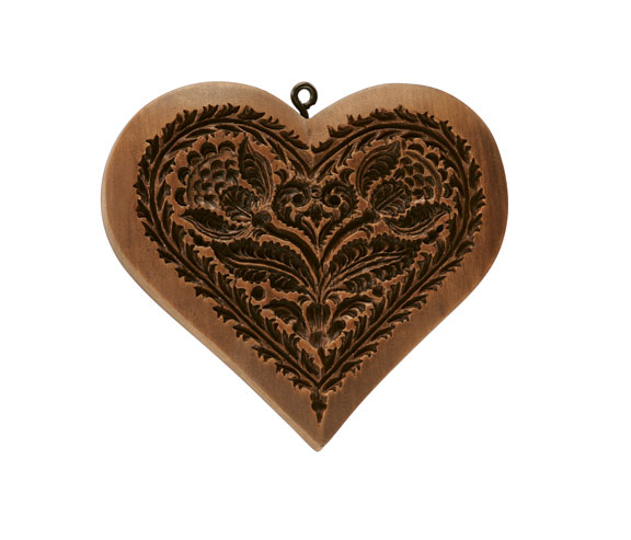 Sentimental Heart Springerle Mold