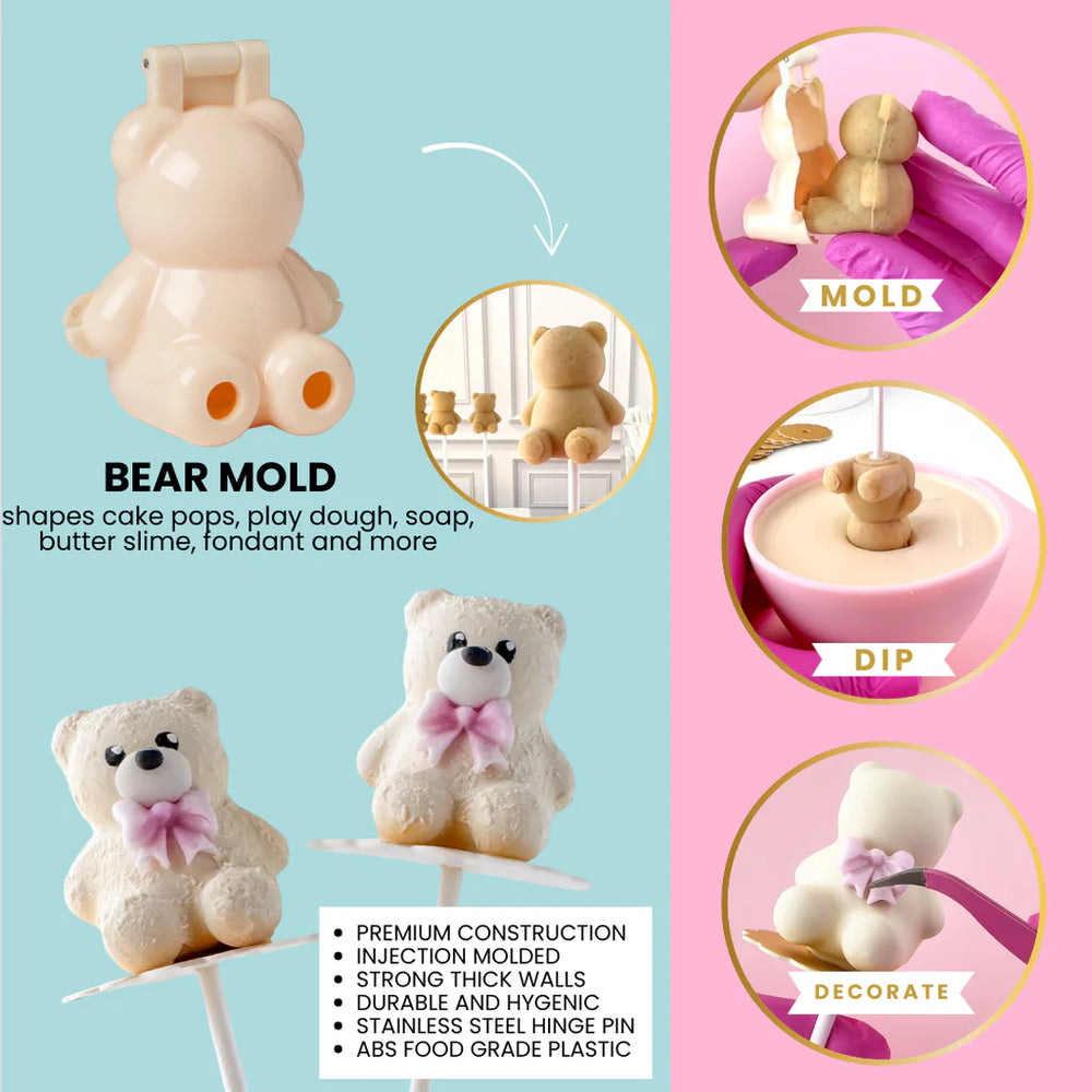 Medium Bear Cake Pop Mold