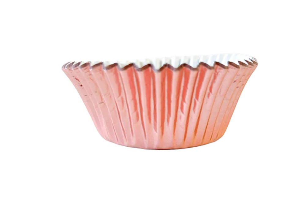 Rose Gold  Foil Cupcake liners – standard size