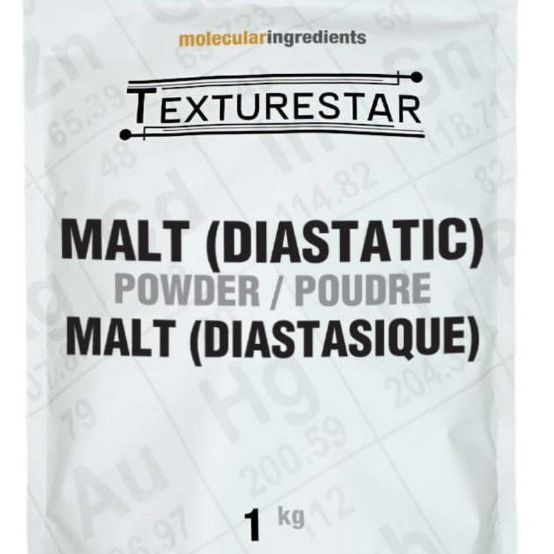 Texturestar Diastatic Malt Powder (Malted Milk) - 1Kg (2.2Lb) | Dry Baking Powder