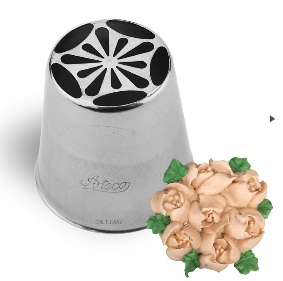 Rose Ateco Piping Tip Set Russian Piping Tip Tulip Rose 241 By