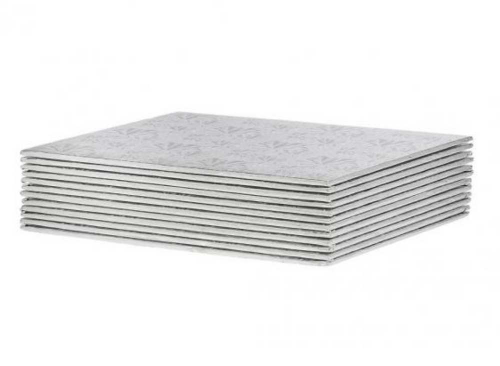 Silver Sheet Cake Boards