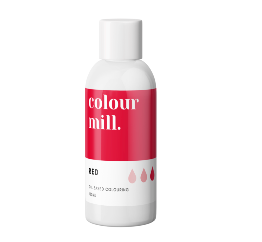 Colour Mill Oil Based Colouring 100ml Red
