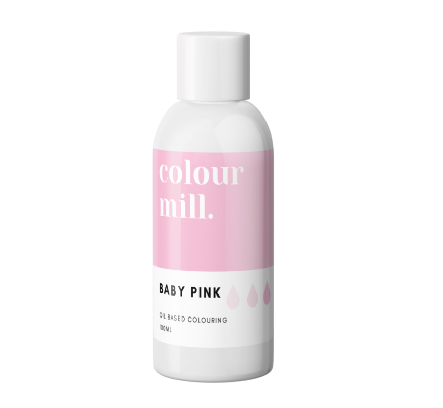 Colour Mill Oil Based Colouring 100ml Baby Pink