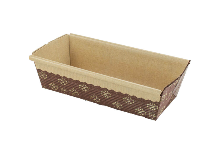 Paper top cake pans