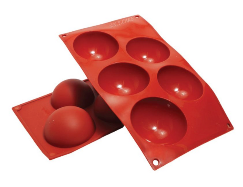 Hemisphere Silicone Baking Mold 4 Ounce