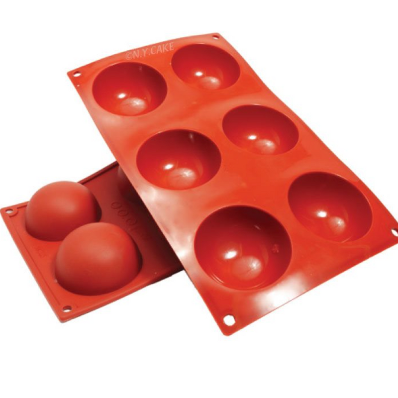 Hemisphere Silicone Baking Mold 2.5 Ounce