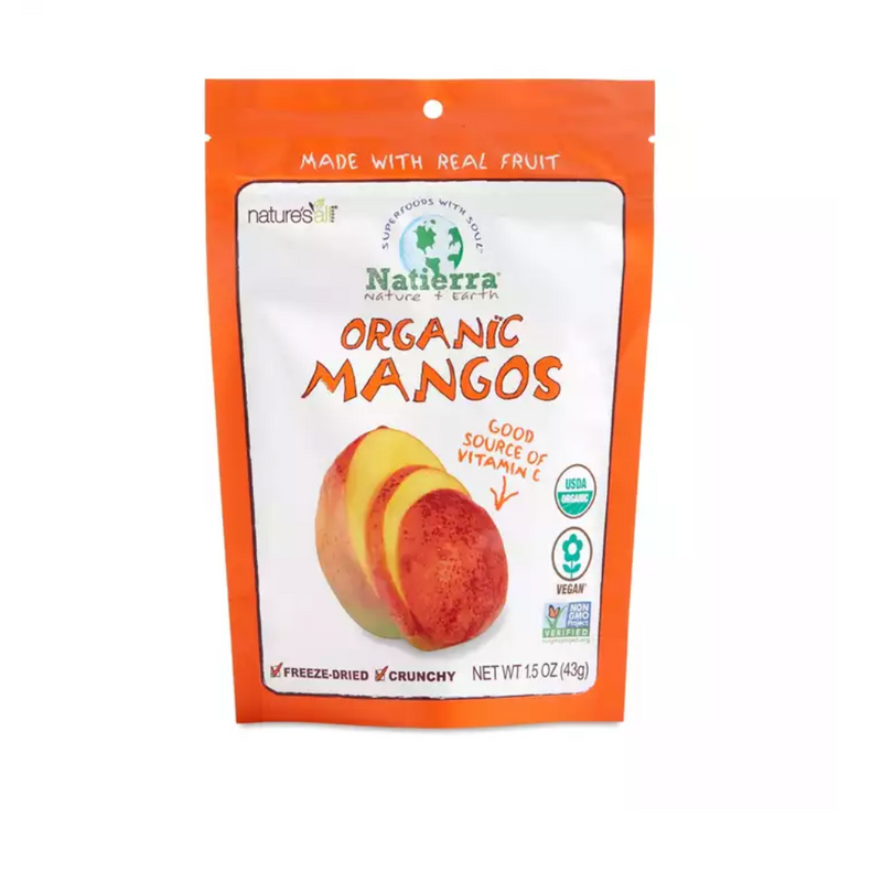 Organic Freeze-Dried, Mango, 1.2 oz (34 g)