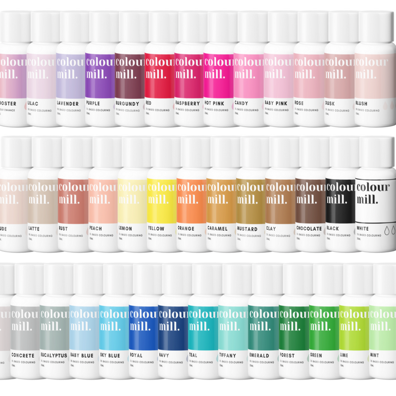 Colour Mill Oil Based Colouring 20ml - select set of 40