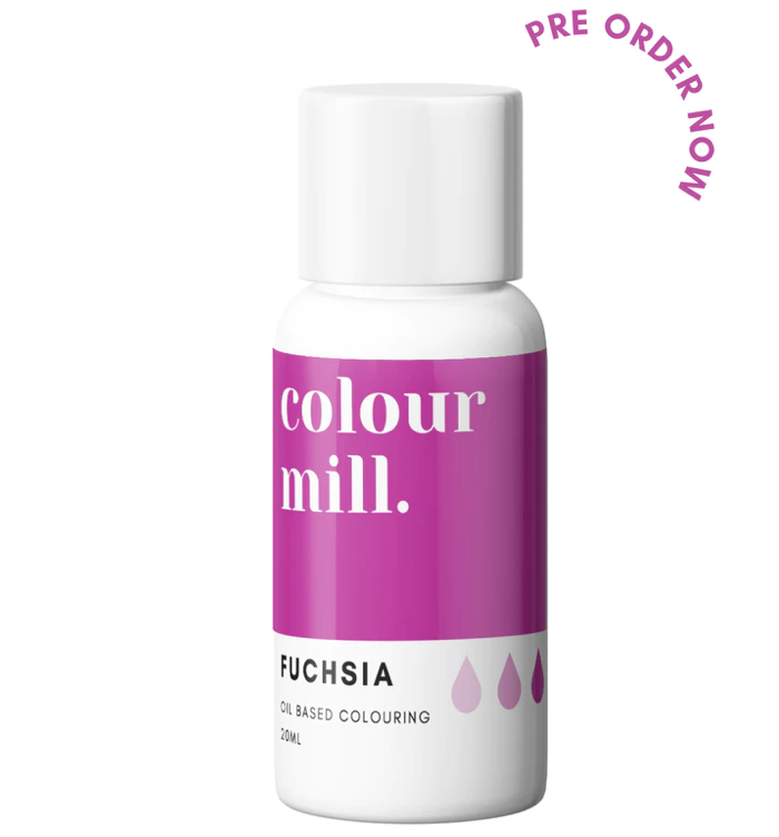 Colour Mill Oil Based Colouring 20ml Fuchsia - NEW!!! AVAILABLE NOW