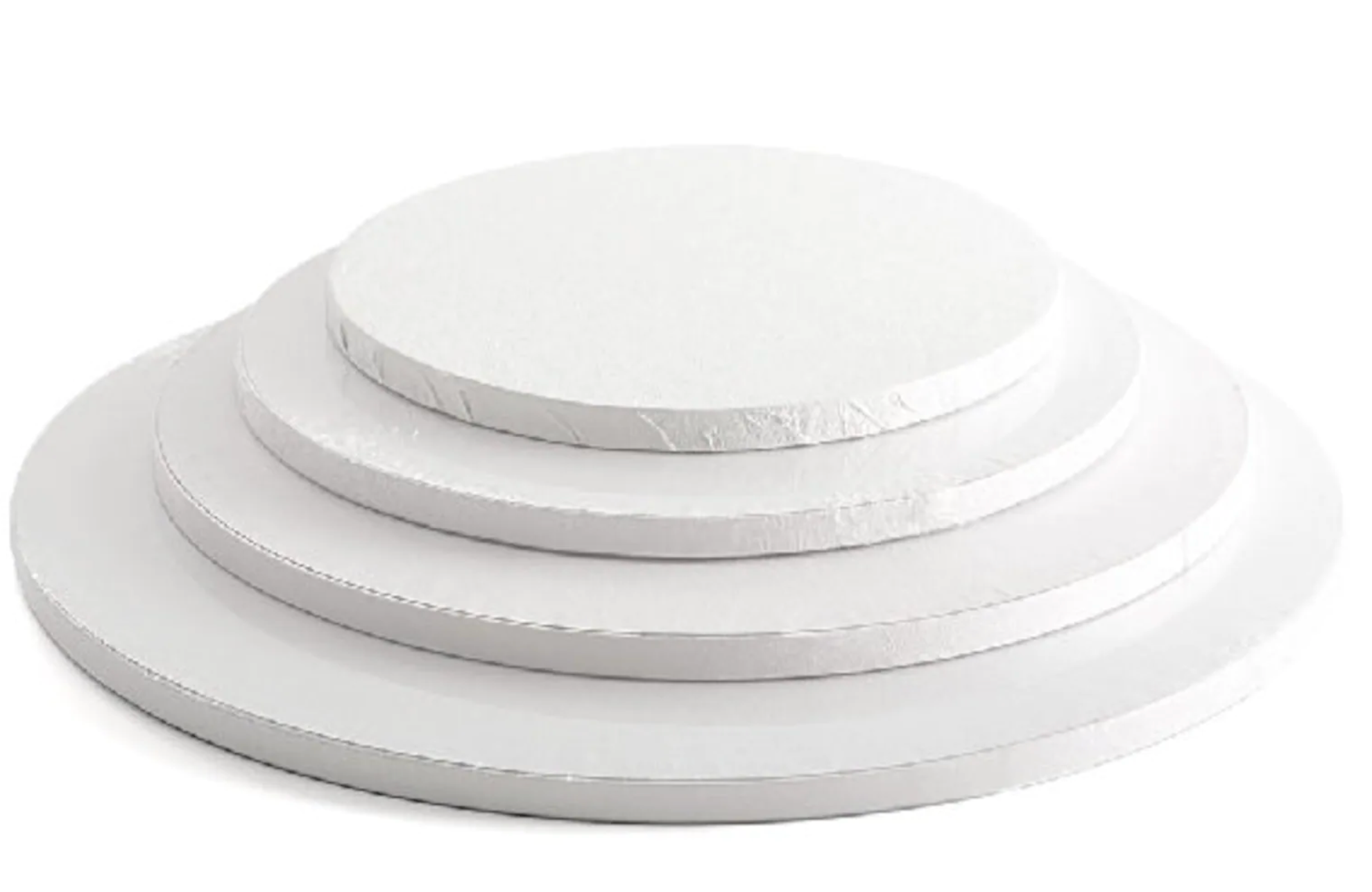 Zubebe 24 Pieces White Cake Drums 12 Inch Round Cakes Drum Board Bulk 1/2  Inch Thick Cake Boards for Birthday Home Baking Cake Desserts Supplies  Favors: Buy Online at Best Price in