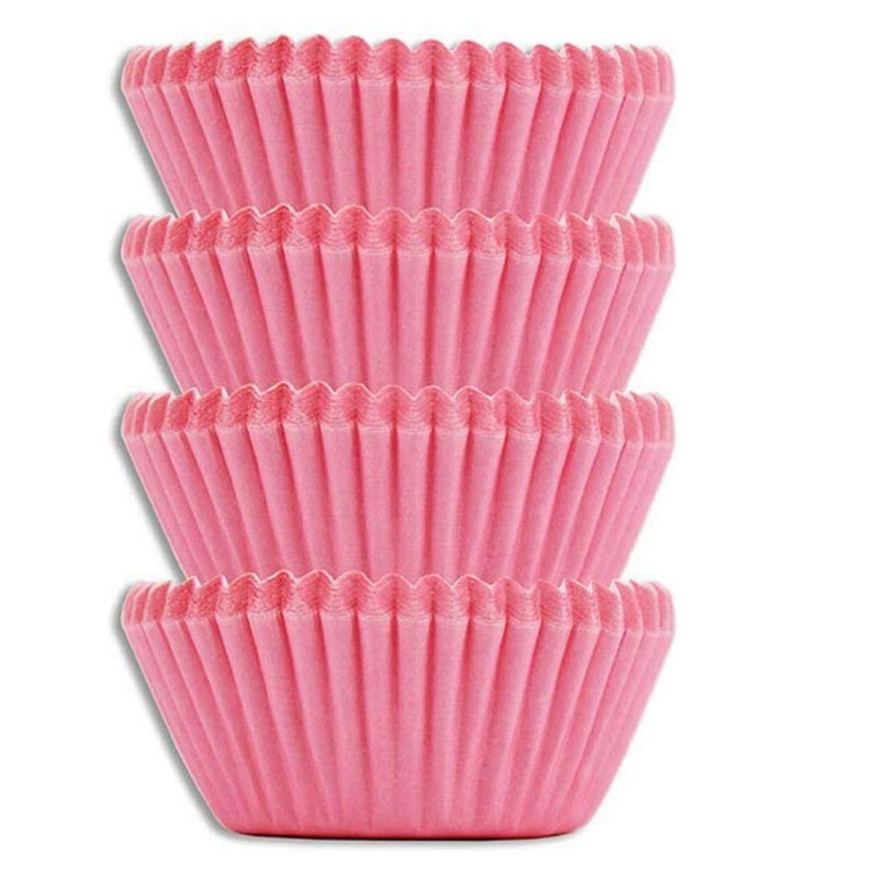 Greaseproof Baking Cups – Light Pink