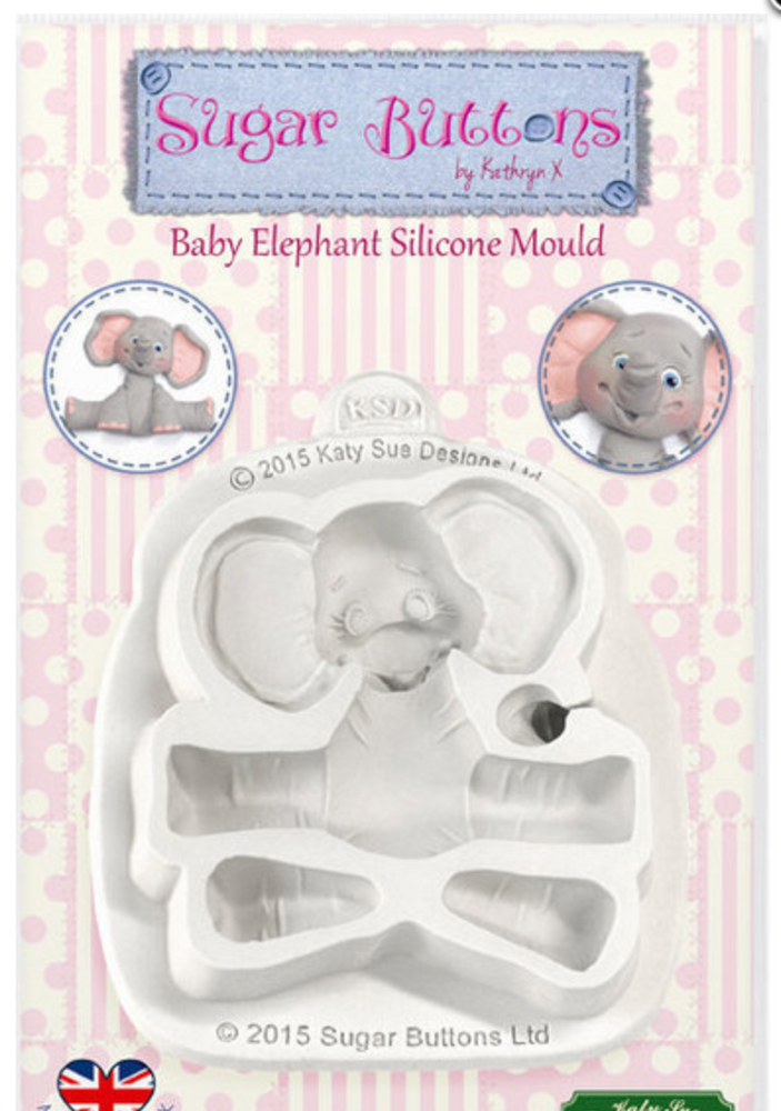 Baby Elephant Silicone Mold