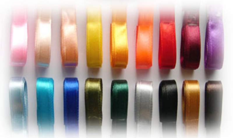Satin Ribbon - 5/8 inch Wide Various colors