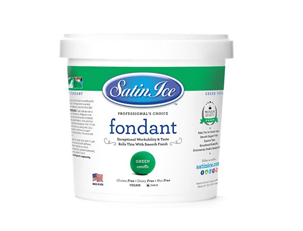 Satin Ice Rolled Fondant - Various Colours - 2.5kg/5.5 lb