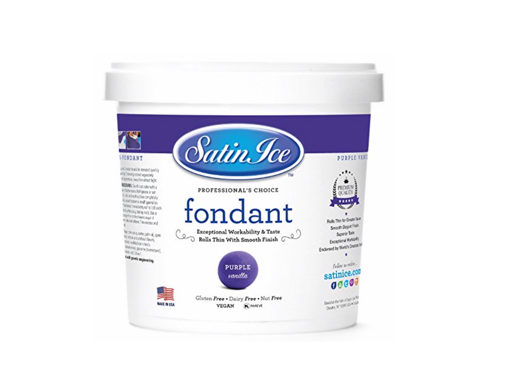 Satin Ice Rolled Fondant - Various Colours - 2.5kg/5.5 lb