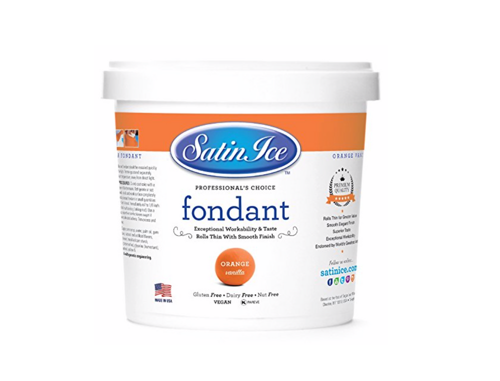 Satin Ice Rolled Fondant - Various Colours - 2.5kg/5.5 lb